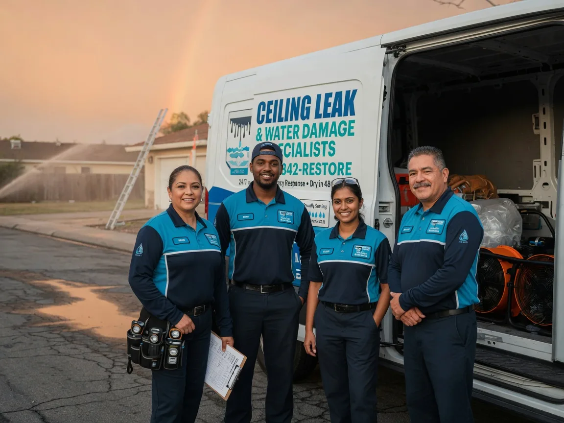 Ceiling Leak Cleanup company in Strongsville, OH